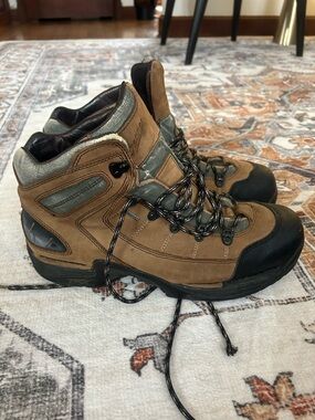 Danner Tan and Black Men's Waterproof Hiking Boots